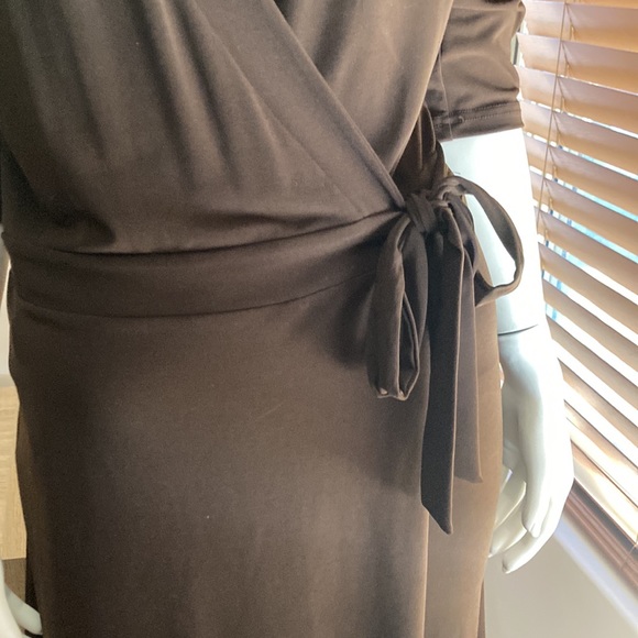 Wrap Dress miss me design vintage Made In Australia size 12 - Picture 6 of 6